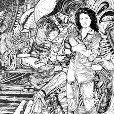Coloring pages for aliens are available below. Alien The Adult Coloring Book By Titan Books 9781785653766 Booktopia