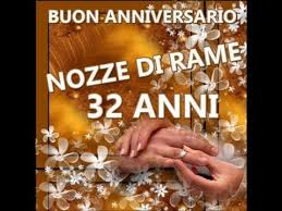 Buon Anniversario Nozze Di Rame 32 Anni Di Matrimonio Buongiorno Auguri Buon Anniversario Anniversario Immagini Di Anniversario Di Matrimonio