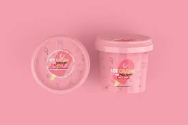 Ice Cream Jar Packaging Mockup In 2020 Jar Packaging Packaging Mockup Jar