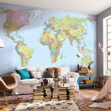 Tapete World Map Tapetenagentur De Kinderzimmer Tapete Weltkarte Wand Weltkarte Wallpaper