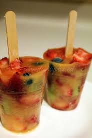 Simply Orange Oj Kiwi And Strawberry Fruit Pops Healthy Popsicles Fruit Ice Pops