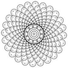 Find more spiral coloring page. Spiral Mandala Coloring Page M110 Color A Mandala