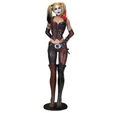 Find the best harley quinn arkham city wallpaper on getwallpapers. Dc Comics Batman Arkham City Harley Quinn Life Size Latex Replica 180cm