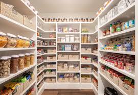 This house has a grocery door from the garage to the. The Walk In Kitchen Pantry Is The New Designer Shoe Closet Mansion Global