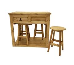 Check spelling or type a new query. Lmt Imports Vseru Lt Mes33 Honey Pine Kitchen Island With 4 Stools At Sutherlands