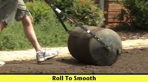 Add fertilizer, then plant your seeds. How To Plant Or Seed A New Lawn From Grass Seed Youtube