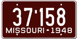 Missouri License Plates Classic New And Custom Licenseplates Tv