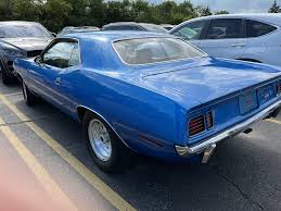 Image result for Bright Blue 1970 Barracuda