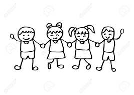 Children Holding Hands Drawing Dunia Belajar Hands are an essential part of your cartoon character. children holding hands drawing dunia