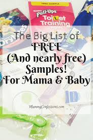 Samples And Free Stuff For Babies And Mums Maternity And Baby Samples Mummy Confessions Baby Samples Free Baby Stuff Honest Baby Products