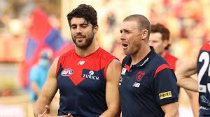 Melbourne superstar christian petracca celebrates a goal against hawthorn in. Pelstzccfamcjm