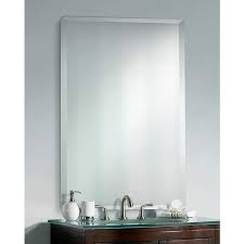 18 diameter 24 diameter 28 diameter 30 diameter 36 diameter. Frameless Rectangular 30 X 40 Beveled Wall Mirror P1394 Lamps Plus