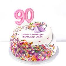 We make things effortless to grant important event they'll never forget. Bakerdays Personalised 90th Birthday Cakes Number Cakes Bakerdays