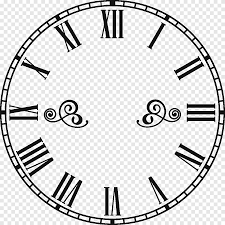 Fonts are added to the dropdown selector and displayed below the template. Clock Face Cuckoo Clock Blank Clock Face Printable Angle Symmetry Png Pngegg