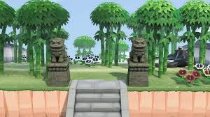 Get island ideas, furniture, placement, improvement tips, & island rating rewards! Bambuswald New Animal Crossing Bamboo Garden Animal Crossing Villagers