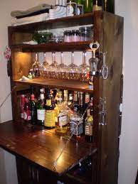 Ikea Hackers Have A Cocktail On An Ivar Bar Barberia Arredamento Lampade In Legno Lampade