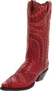 At sheplers.com we have a great selection of men's round toe cowboy boots from the biggest brands in western wear like tony lama cowboy boots, boulet, twisted x, ariat, laredo, dan post and ferrini. Red Women S Cowboy Boots Shop At 54 52 Stylight