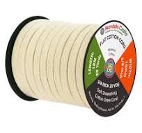 Mandala Crafts Cream Flat Drawstring Cord Drawstring Replacement, 3/8 Inch  20 YDs Cream Soft Drawstring Cotton Draw Cord Hoodie Sweatpants Drawcord ...