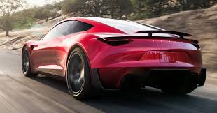 Tesla Roadster With Spacex Rocket Thrusters 0 96 Km H Sprint In 1 1s Automotobuzz Com