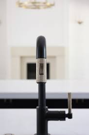 Black And Gold Kitchen Faucet Our New Modern Kitchen The Big Reveal Gold Faucet Black Kitchen Faucets Modern Kitchen