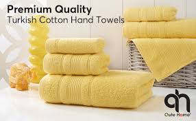 L'amour® towelwash™ is formulated to clean luxury bath towels, mats, rugs and robes while protecting the fibers from drying out or losing wicking ability. Amazon Com Qute Home 4 Piece Hand Towels Set 100 Turkish Cotton Premium Quality Towels For Bathroom Quick Dry Soft And Absorbent Turkish Towel Perfect For Daily Use Set Includes 4 Hand Towels Yellow