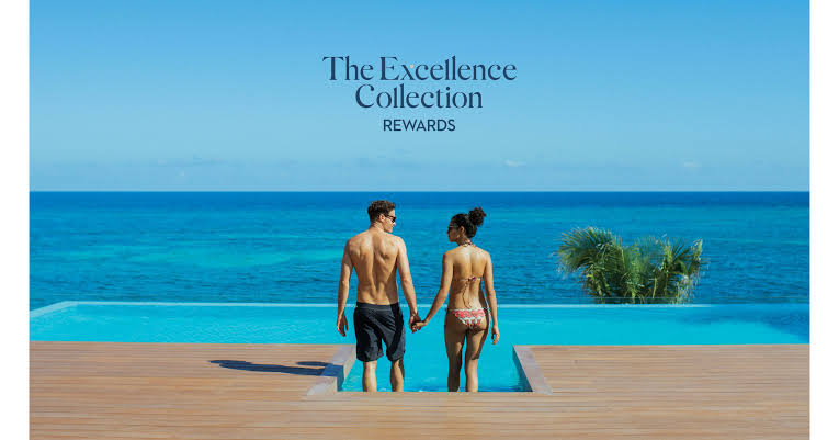 Beachfront view at Excellence Oyster Bay in Jamaica