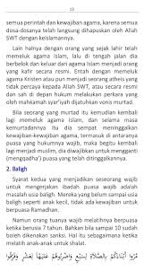 Puasa berasal dari kata shaum atau shiyam yang berarti menahan. Puasa Syarat Rukun Dan Membatalkan For Android Apk Download
