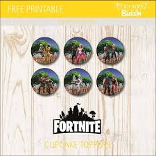 Free Printable Fortnite Happy Birthday Cards Free Printable Fortnite Cupcake Toppers Birthday Buzzin Free Birthday Printables Free Birthday Stuff Cupcake Toppers Free
