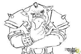 How To Draw An Ogre - Drawingnow