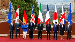 Here we look at the. G7 Leaders Meet For Most Challenging Summit In Sicily