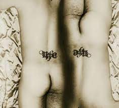 If you're looking for a tattoo design that will inspire you, it's important to make your research process personal. Life And Death Tattoos Lovetoknow