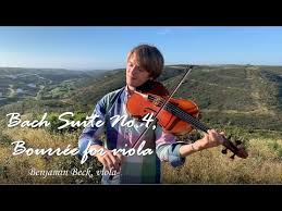 Bach Cello Suite No.4: Bourrée for viola solo