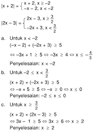 Maybe you would like to learn more about one of these? Nilai X Yang Memenuhi Pertidaksamaan X 2 2x 3 5 Adalah Mas Dayat