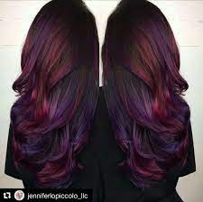 55 Dark Brown Purple Burgundy Hair Color Hairstyles Koees Blog Cool Hair Color Hair Color Purple Hair Styles