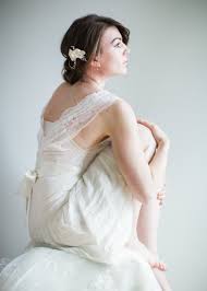 During your first visit, we will sit down with you and get some ideas for your dress. Blue Brocade