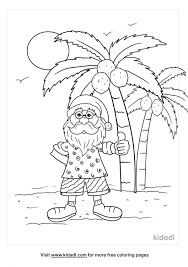 Below is a list of our summer coloring pages. Santa In Summer Coloring Pages Free Summer Coloring Pages Kidadl