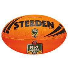 These are some of the images that we found within the public domain for your nrl ball keyword. Steeden Nrl Fluoro Replica Rugby League Ball Orange 11in Jobs Odt Sport