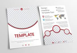 Circular Header And Footer Flyer Layout 1 Buy This Stock Template And Explore Similar Templates At Adobe Stock Ado Flyer Layout Flyer Design Templates Flyer