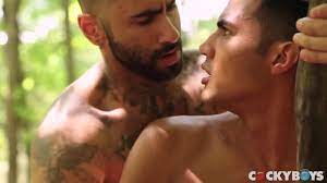 Dudes are having gay fuck and orgasm in the forest - GAYVIDEOS.XXX