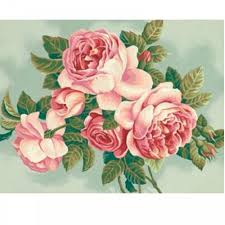 I find this new way of coloring to be. Heirloom Roses Paint By Numbers Craftyarts Co Uk