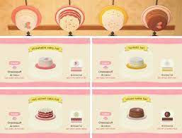 Layered Cake Hats Animal Crossing Cafe Animal Crossing New Animal Crossing