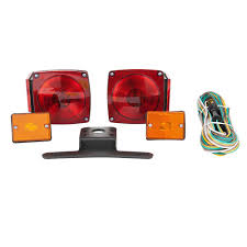 Towsmart 80 In Under Standard Trailer Light Kit With Side Marker Lights 1401 The Home Depot