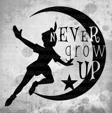Pin By Bobbie Miller On Applique Cotton And Wool Peter Pan Silhouette Disney Silhouette Peter Pan