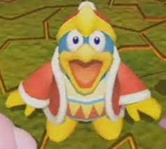 Kirby S Return To Dreamland Was Good Enough Already But Then Comes The Final Boss And King Dedede S Face Is Just Hilarious Kirby Character Kirby Demon Baby