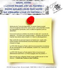 Un avenir pour chaque postier. Cfe Cgc Groupe La Poste Photos Facebook