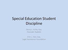 Disciplinary Procedures Special Education Laws Made Simple