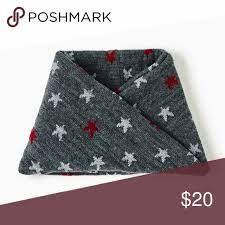 Last Chance Zara Stars Snood Knitted Snood Embroidered Stars Zara Kids