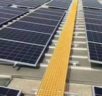 FRP Solar Panel Rooftop Walkway For System Maintain ...