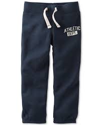 Carter S Baby Boys Sweatpants Kids Baby Boy 0 24 Months Macy S Boys Fleece Carters Baby Boys Fleece Pants
