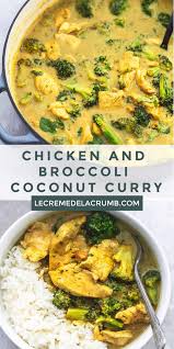 Chicken And Broccoli Coconut Curry Curry Recipes Easy Milk Recipes Dinner Curry Recipes